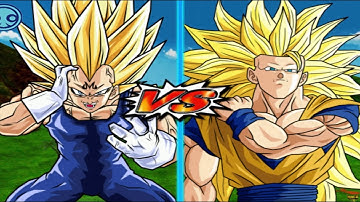 🔥 Majin Vegeta SSJ3 vs Goku SSJ3 | Epic Dragon Ball Z Budokai Tenkaichi 3 Mods Battle ⚡