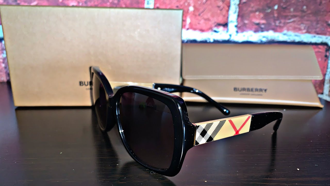 Unboxing Authentic Burberry Sunglasses YouTube
