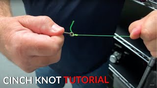 How to Tie a Cinch Knot | Tutorial