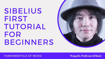 Sibelius First Tutorial for Beginners