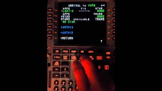MCDU sequence