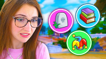 the sims 4 but every room is a different aesthetic