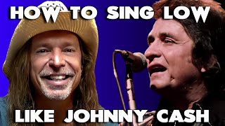 How To Sing Low Notes - Ring Of Fire - Johnny Cash - Ken Tamplin Vocal Academy