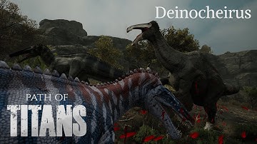 Path of Titans Deinocheirus Compilation P2 (Official Servers)