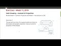 Exercises 11 - Exercise 1: Drawing an isometric projection