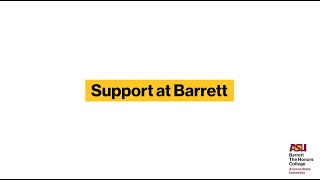 Get the Support You Need at Barrett