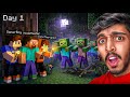 We Got LOST on Our First Day in Minecraft! 😂