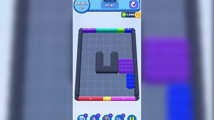 Color Block Jam Level 27 Walkthrough Solution