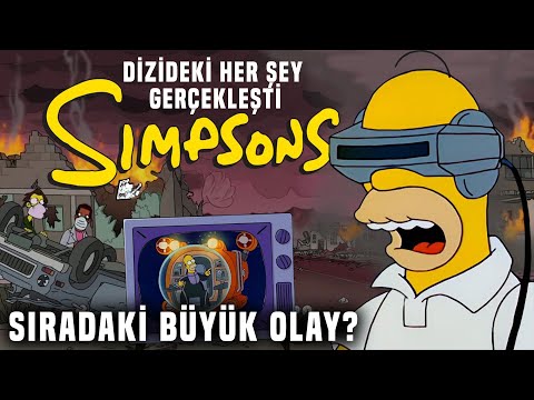 Simpson'ların Arkasında Karanlık Bir Güç mü Var? Kehanetlerin Sebebi?