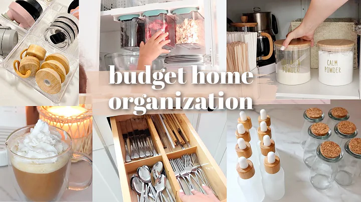 EXTREME BUDGET HOME ORGANIZATION IDEAS | Clean, De...