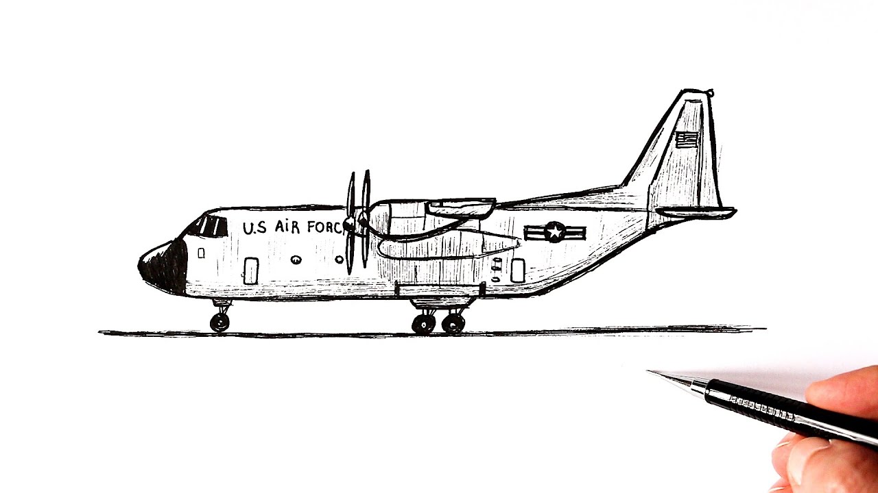 Top 75+ aviation sketches - seven.edu.vn