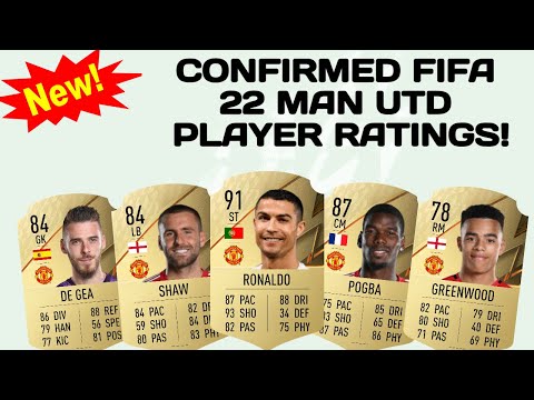 *NEW* CONFIRMED MANCHESTER UNITED FIFA 22 PLAYER RATINGS! (Ft. 91 Ronaldo, 78 Greenwood & More!)