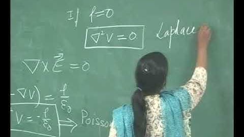 Electromagnetic Field Theory  Lecture - 12 Laplace and Poisson