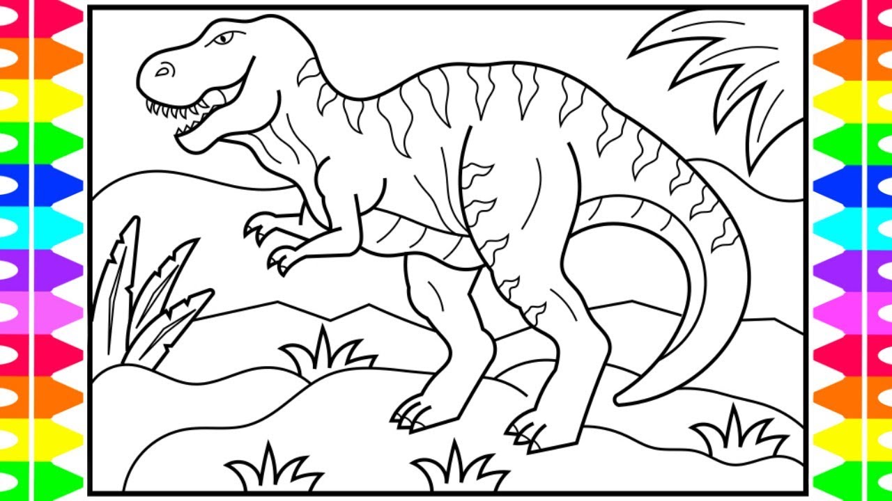 Featured image of post Coloring Dinosaurs Outline / 100+ vectors, stock photos &amp; psd files.