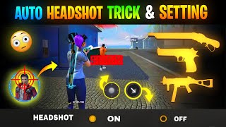 Free Fire Auto Headshot Tricks & Settings | All Gun Headshot Trick | Free Fire screenshot 4