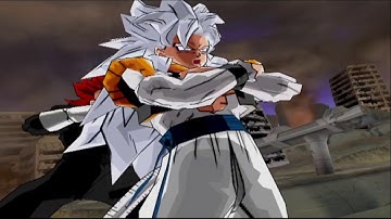 Gogeta Super Saiyan 5 vs Evil Vegetto | DBZ Infinite World Super,GT,AF