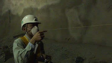 Mechanical / Deformation : Relative displacement indicator is tested in a tunnel.