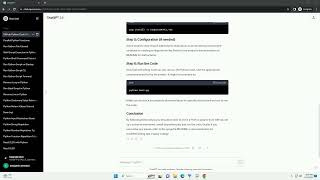 how to run github python code