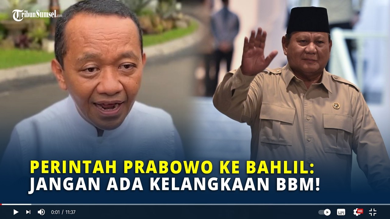 Perintah Prabowo ke Bahlil: Jangan Ada Kelangkaan BBM!