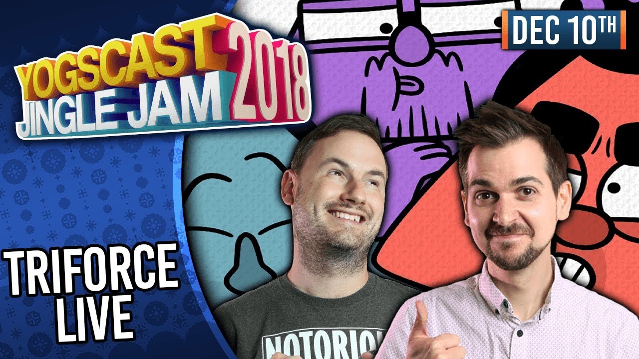 TRIFORCE LIVE! - YOGSCAST JINGLE JAM! - 10th December 2018 simpsons triste