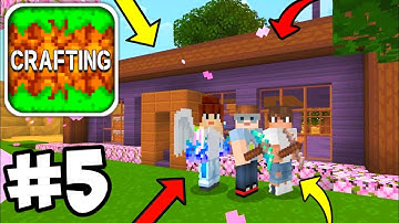 Crafting and building Multiplayer Survival Series - Walkthrough Gameplay Part 5