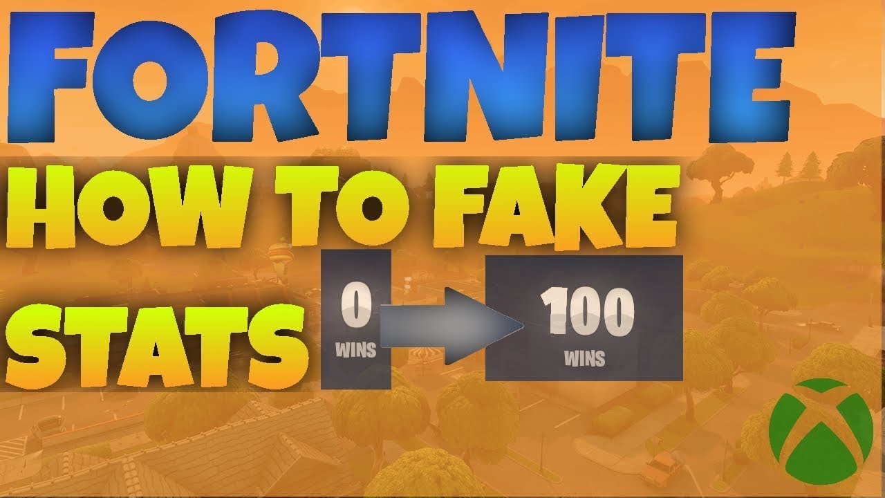 How To Fake Fortnite Stats Working 2019 Xbox One Only Easy - 