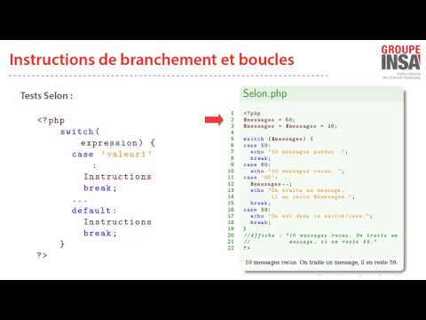 S13 Structures de contrôle