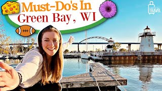 6 MUST-DO'S IN GREEN BAY, WISCONSIN - Fun Activities & Things To Do Around The City!