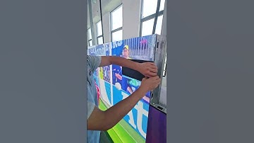 This screen is different. #ledscreen #ledwall #leddisplay #ledmodules #eagerled