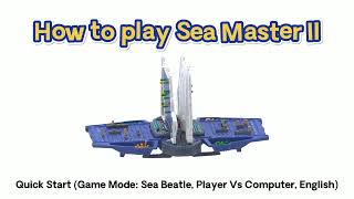 Electronic Sea Master game, Brain Training Strategy Classic Family Board Games Quick Start screenshot 4