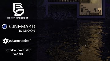 How to make realistic water | Cinema 4D | Octane Render