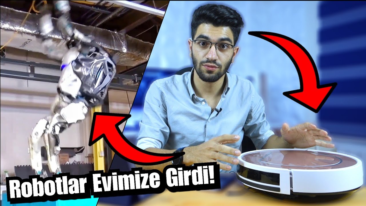 Temizlik Robotu Kendi Kendine Ev Temizliyor Robotlar Hayatımıza Girdi