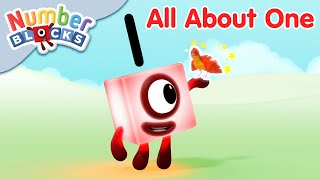 numberblocks all about the number one learn to count