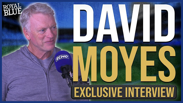 DAVID MOYES EXCLUSIVE | EVERTON RETURN FOR FORMER MANAGER | GOODISON PARK: MY HOME