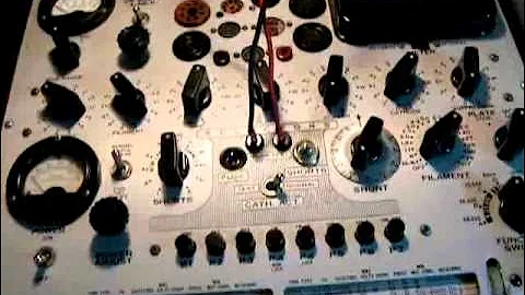 hickok vacuum tubetester 539c 539a 539b tester power issue