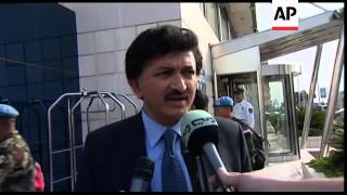 UN observers leave hotel, spokesman on yday's violence
