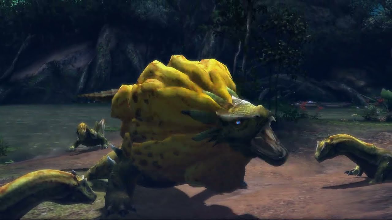 [MH3U] Monster Hunter 3 Ultimate - Royal Ludroth Boss Fight