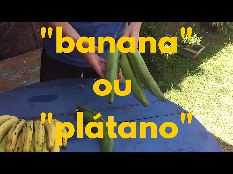 Comment dire "Banane" en espagnol ?