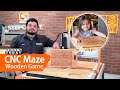 How to Make a Wooden Maze Game on CNC | ToolsToday