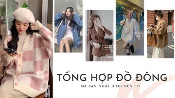 [Shopee haul] Tổng hợp đồ đông đầu mùa