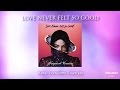 Michael Jackson - Love Never Felt So Good (Original) [Lyric Video]