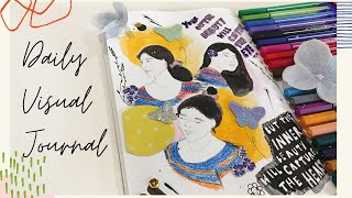Visual Journal with me | page 6 🌻