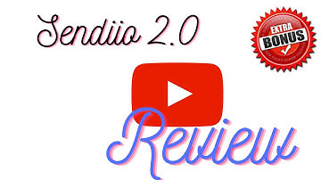 Sendiio 2.0 Review Demo || Sendiio 2.0 Email SMS And Facebook Messenger Autoresponder