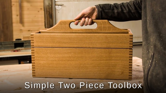 Amazing Wooden Compact Toolbox 