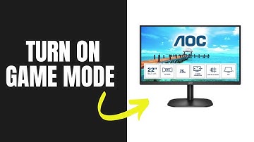 How To Turn ON Game Mode In AOC Monitor