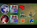 TURN OFF YOUR BRAIN WITH THIS MEGA POKE BOT COMP (NO SKILL REQUIRED) - League of Legends