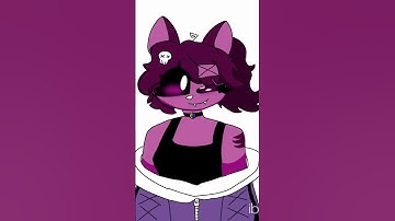 SpeedPaint on my Smiling Critters OC: BlissyBat #smilingcritters #ibispaintx #poppyplaytimechapter3