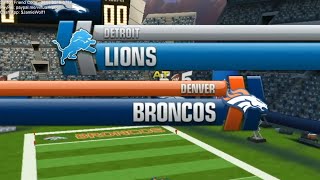 Lions Vs. Broncos | 5 on 5 | Madden NFL 10