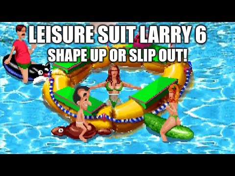 LEISURE SUIT LARRY 6 Adventure Game Gameplay Walkthrough - No Commentary Playthrough