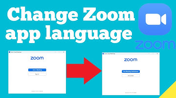 How to change Zoom app language on desktop